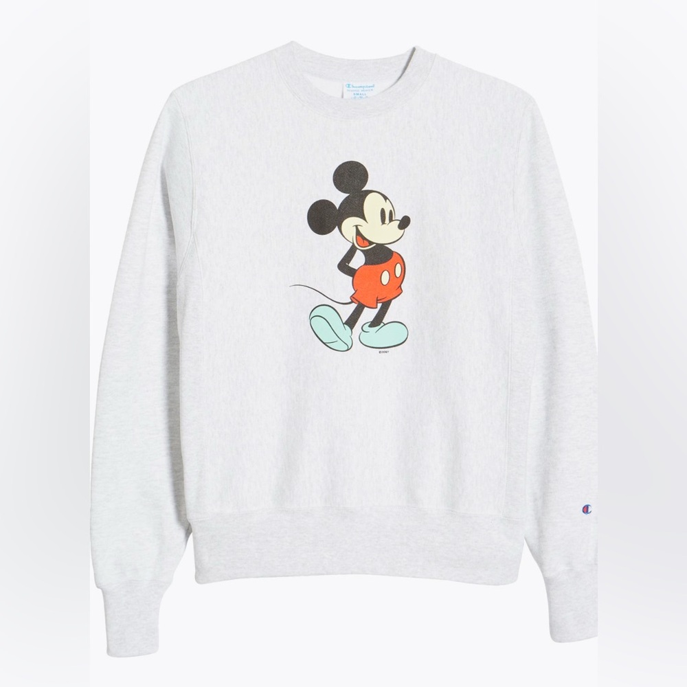 Champion Crewneck Disney Mickey Mouse sweatshirt Disney World Disneyland